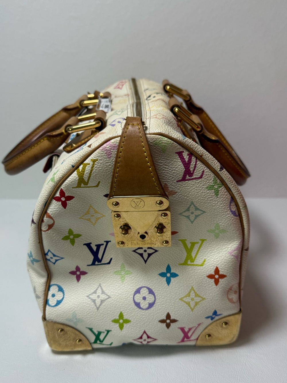 Louis Vuitton 2004 Limited Edition Takashi Murakami Speedy Trunk Bag - Picture 2 of 6